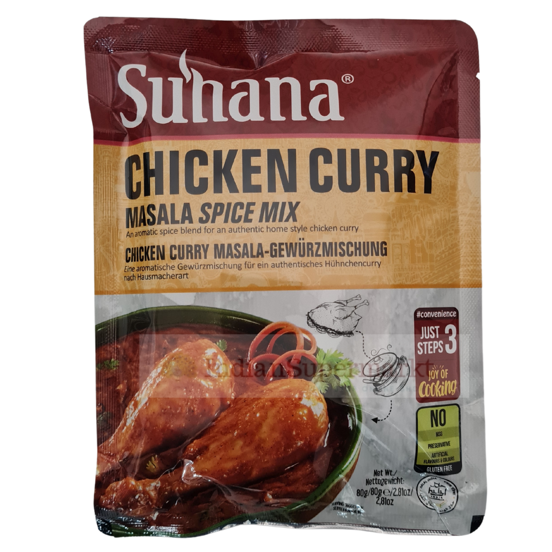 Suhana Chicken Curry (read2cook) Mix 80gm – Indiansupermarkt