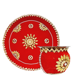  Karwachauth Thali and Kalash Set - indiansupermarkt