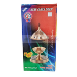 Brass Akhand Diya Jyot - Small Size