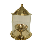 Brass Akhand Diya Jyot - Small Size