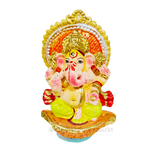 Clay Idols Laxmi Ganeshji Pair