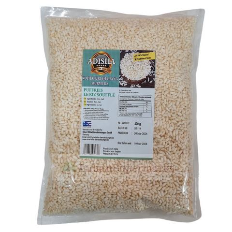 Adisha Kohlapuri Bhadang Murmura - Puffed Rice 400gm