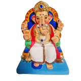 Eco Friendly Ganesha Lal Bagh Raja or Shadu Mati Ganesha 10"