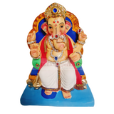 Eco Friendly Ganesha Lal Bagh Raja or Shadu Mati Ganesha 10"