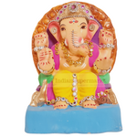 Eco Friendly Ganesha Lal Bagh Raja or Shadu Mati Ganesha 6"