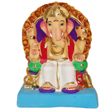 Eco Friendly Ganesha Lal Bagh Raja or Shadu Mati Ganesha 8"