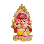 Clay Idols Laxmi Ganeshji Pair