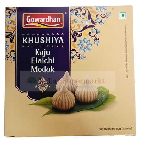 Gowardhan  Kaju Elaichi  Modak 210gm