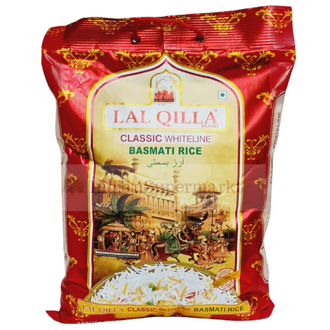 Lal Qilla Basmati Rice Classic Whiteline Ex. Long Grain Rice 5kg