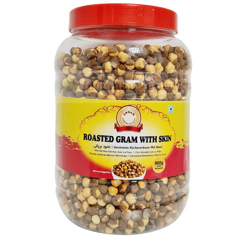 Annam Roasted Gram with Skin 900gm Jar