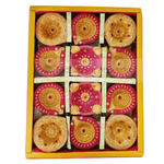 Colourful Clay Diwali Diya - Pack of 12