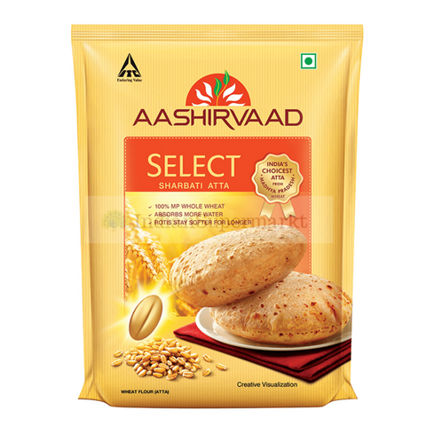 Aashirvaad Atta Select -Sharbati (Indian Pack) 5kg