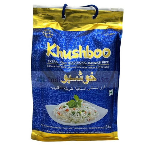 Khushboo Extra Long Basmati Rice 5Kg