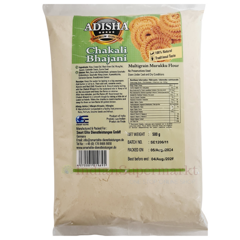 Adisha Chakli Bhajani Pith 500gm