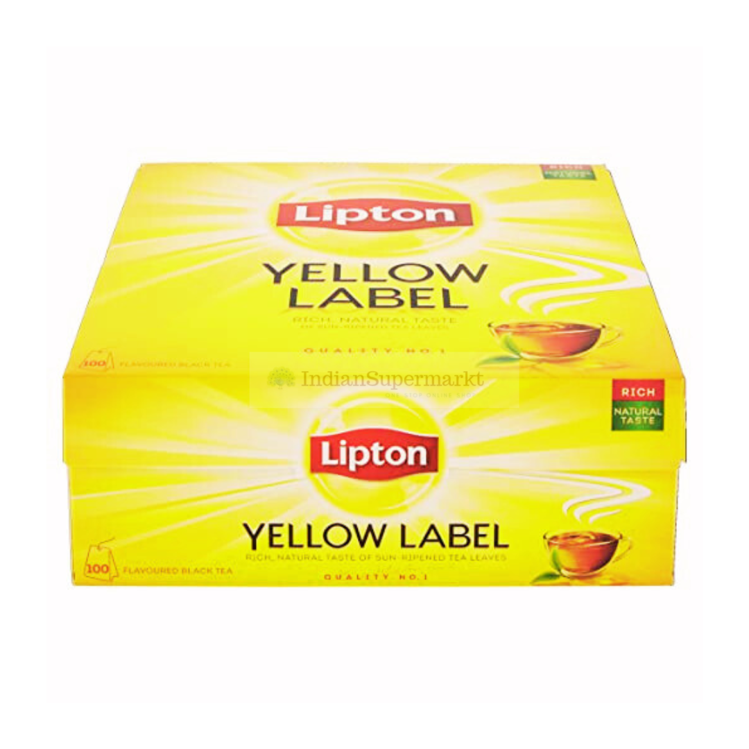 Lipton Yellow Label 100 Tea Bags – IndianSupermarkt