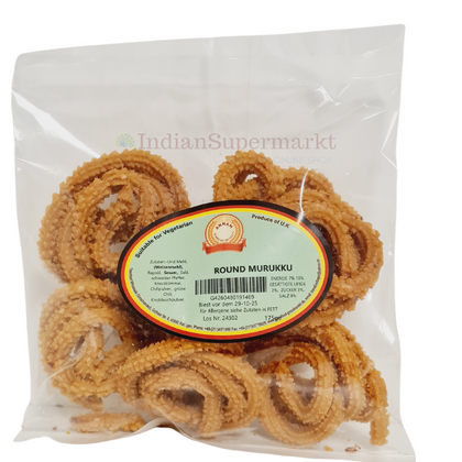 Annam Round Murukku Spicy 175gm