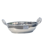 Stainless Steel Kadai Flat surface with Induction Base 33cm