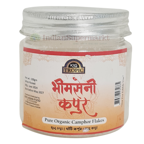 Tropic Bhimseni Kapoor (Pure Organic Camphor) - 100gm