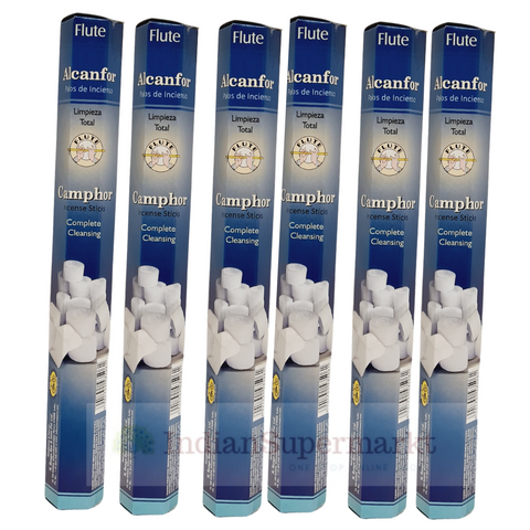 Flute Camphor Agarbati - Pack of 6 X 15gm