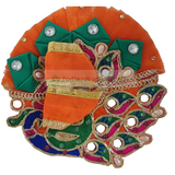 Ladoo Gopal Dress Peacock Design - Small