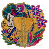 Ladoo Gopal Dress  Hand Embroidery - Large