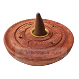 Wooden Incense Stick & Dhoop Holder Round 2 in 1