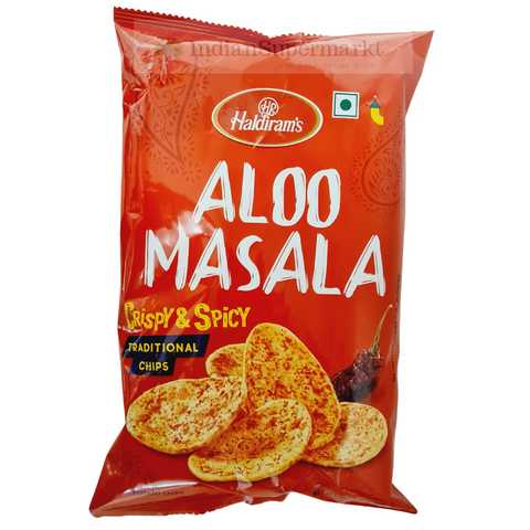 Haldiram Masala Aloo Masala  Chips - Crispy & Spicy 200gm