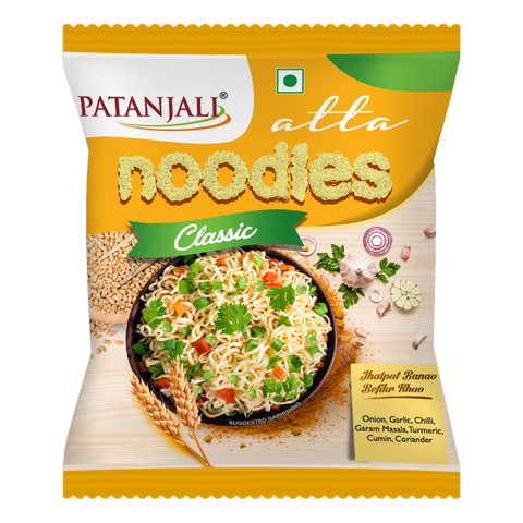 Patanjali Atta Noodles Classic  60gm