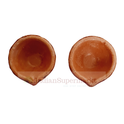 Clay Mitti Diya - Pack of 2