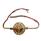 Golden flower Rakhi-indiansupermarkt