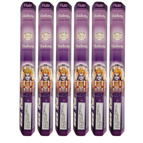 Flute Vishnu Agarbati - Pack of 6 X 15gm