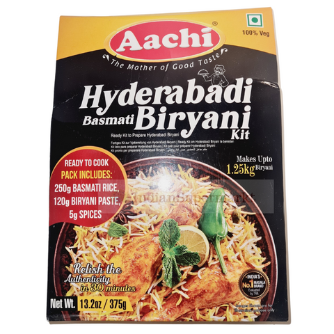 Aachi Hyderabadi Biryani Kit  375gm