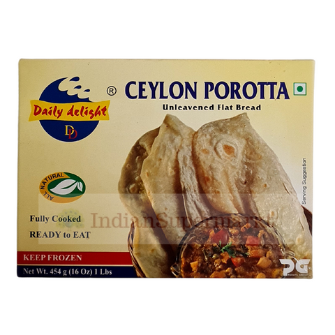 Daily Delight Frozen Ceylon Parotta 454gm (Delivery in Berlin)