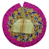 Ladoo Gopal Dress Handmade Silk Design - Medium