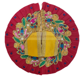 Ladoo Gopal Dress Handmade Silk Design - Medium