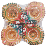 Ramdon Design Clay Mitti Diya - Set of 4