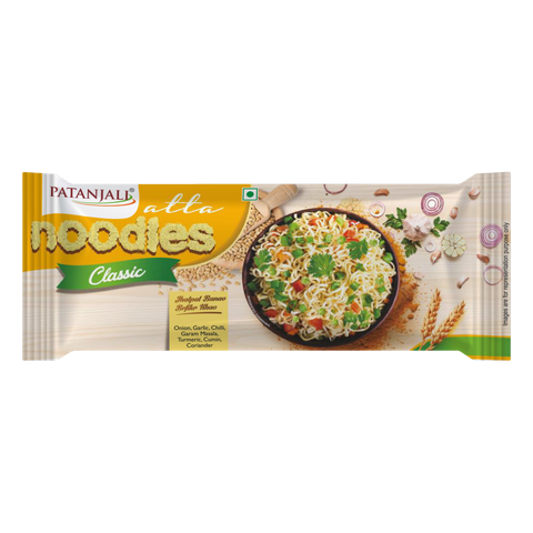 Patanjali Atta Noodles Classic  Pack Of 4