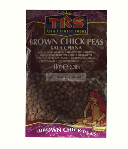 TRS Kala Chana (Brown Chick Peas)  1KG - Indiansupermarkt