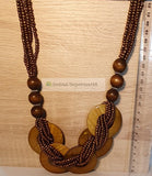 Golden Beads Necklace - Indiansupermarkt