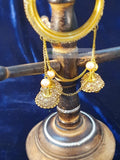 Golden Chain Bangle Set - Set of Four - Indiansupermarkt