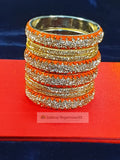 Precious coloured gems Bangles - Indiansupermarkt