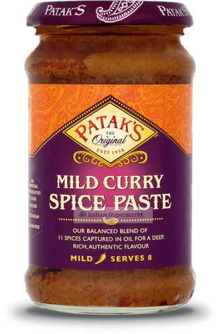 Patak Mild Curry Paste  283gm - Indiansupermarkt