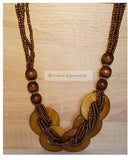 Golden Beads Necklace - Indiansupermarkt