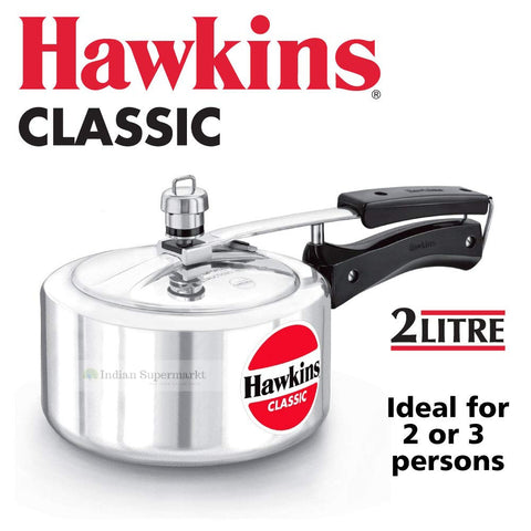 Hawkins Classic Pressure Cooker 2Lt CL20 IndianSupermarkt