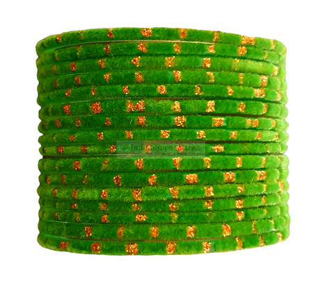 Glass Bangles Green - indiansupermarkt