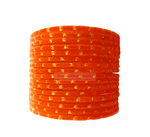 Glass Bangles Orange - indiansupermarkt