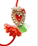 Exclusive Kunden and Pearls Rakhi - indiansupermarkt