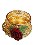 Diwali Diya Rose Tea Light - indiansupermarkt