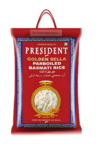 President Golden Sella Rice - indiansupermarkt