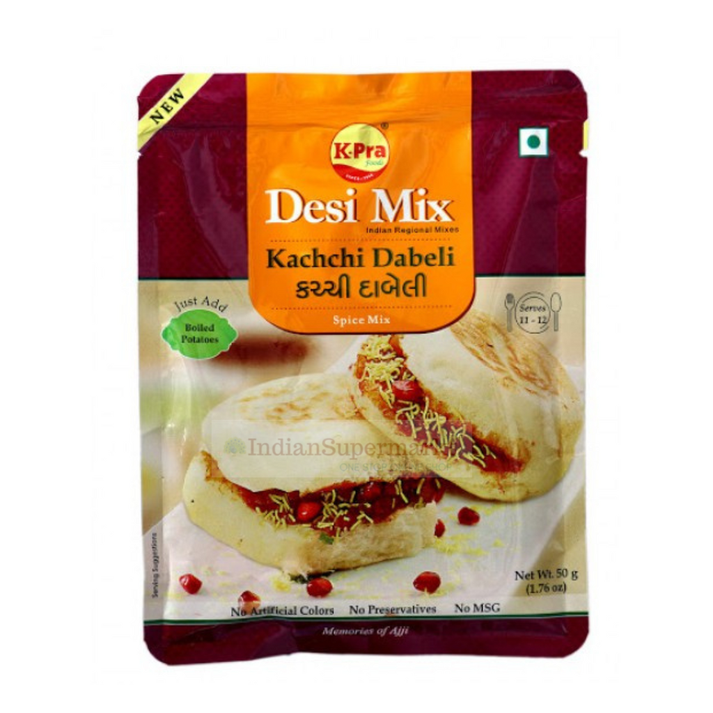 K-Pra Desi Kacchi Dabeli 50gm – IndianSupermarkt